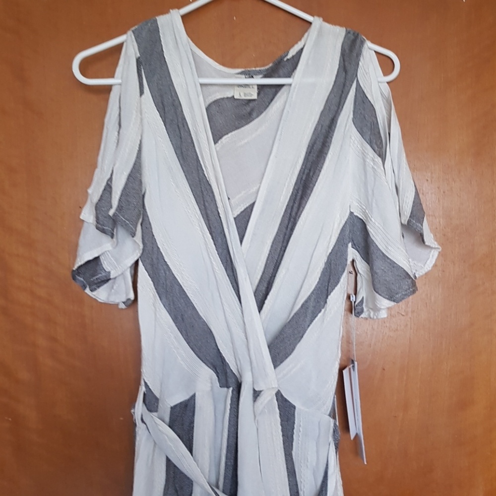 Faux Wrap Dress